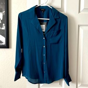 NWT WHO WHAT WEAR BLOUSE